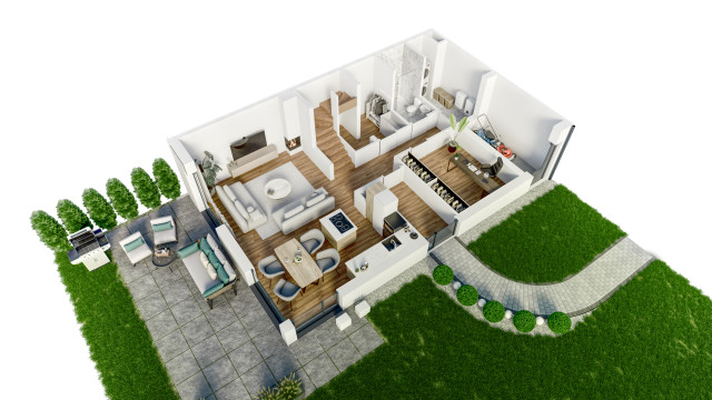 bliźniak, 5 pokoi Koczargi Stare, ul. Jodłowa. Zdjęcie 8