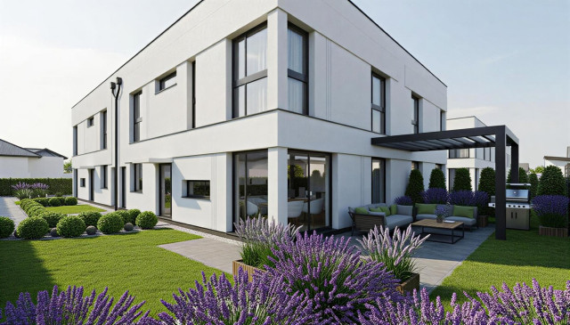 bliźniak, 5 pokoi Koczargi Stare, ul. Jodłowa. Zdjęcie 1