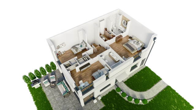 bliźniak, 5 pokoi Koczargi Stare, ul. Jodłowa. Zdjęcie 9