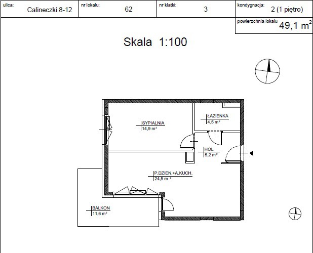 Mieszkanie 2-pokojowe Ząbki, ul. Powstańców. Zdjęcie 6