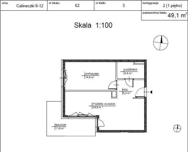 Mieszkanie 2-pokojowe Ząbki, ul. Powstańców. Zdjęcie 6