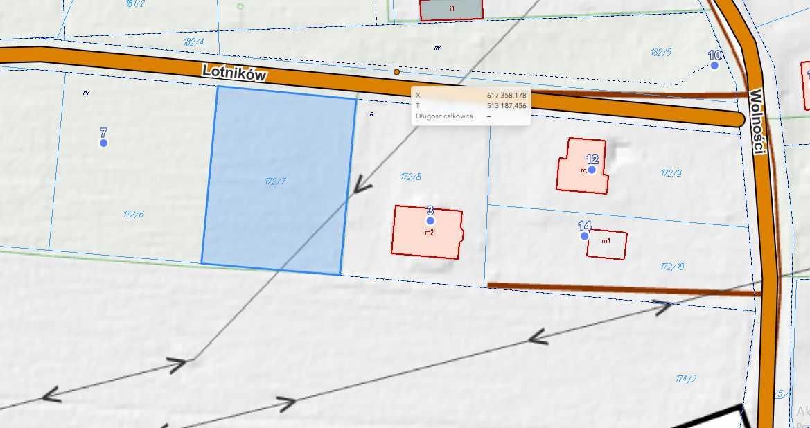 Działka rolno-budowlana Pomiechówek, ul. Lotników. Zdjęcie 3