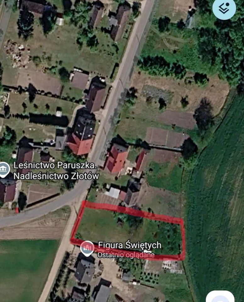 Działka rolno-budowlana Paruszka. Zdjęcie 8