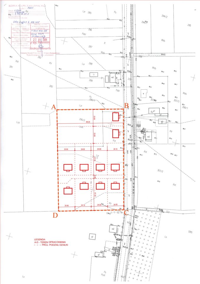 Działka budowlana Lipina