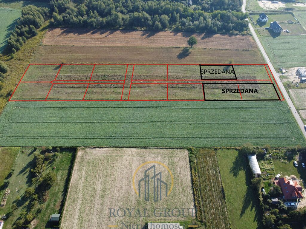 Działka budowlana Rudka Kozłowiecka. Zdjęcie 2