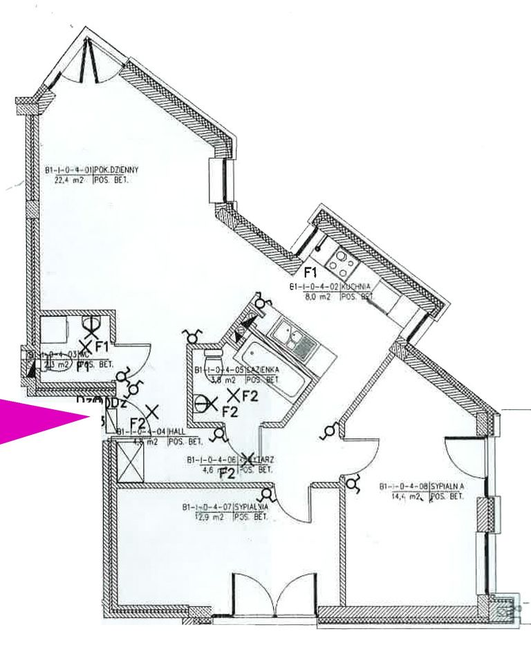 Mieszkanie 3-pokojowe Warszawa Wilanów, ul. Wilanowska. Zdjęcie 42