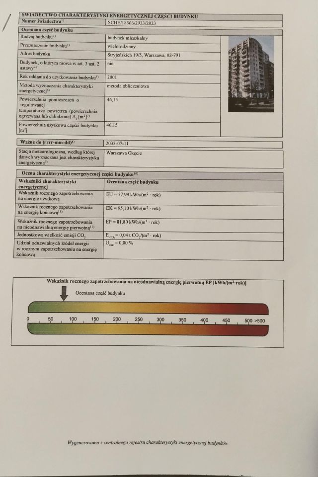 Mieszkanie 2-pokojowe Warszawa Ursynów, ul. Stryjeńskich. Zdjęcie 19