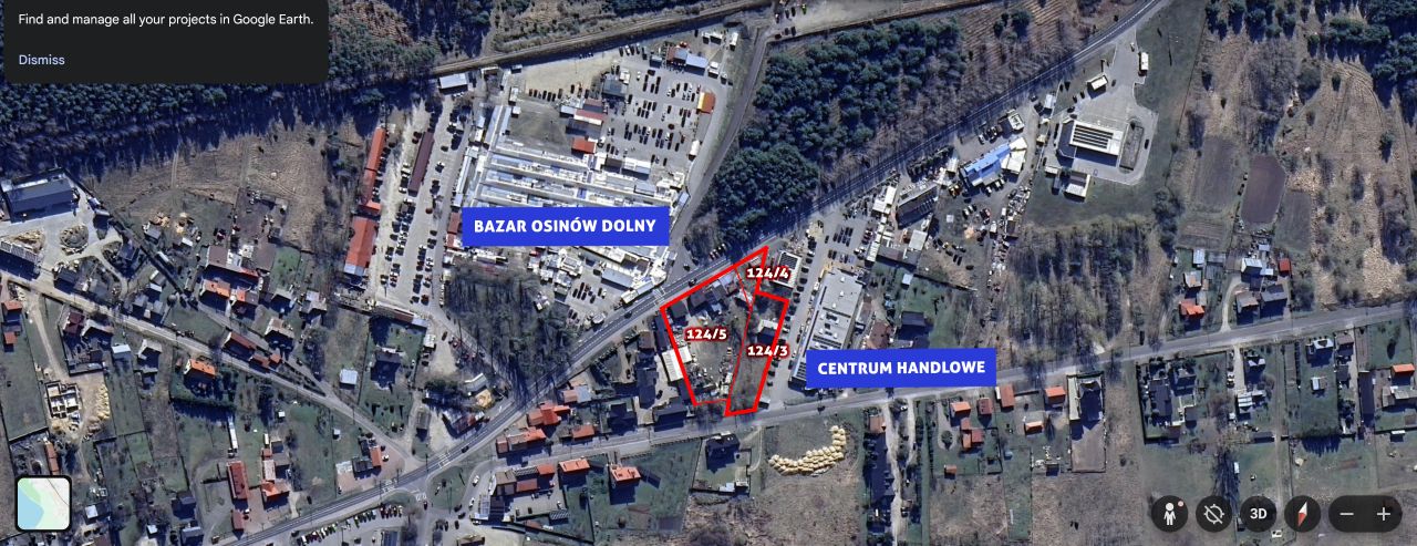 Działka budowlana Osinów Dolny. Zdjęcie 5