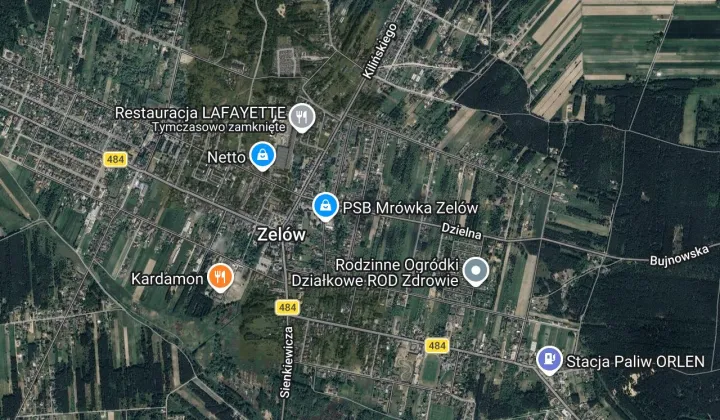 dom wolnostojący, 3 pokoje Zelów, ul. Złota