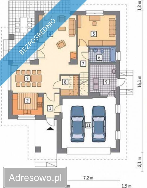 dom wolnostojący, 5 pokoi Bobrowiec. Zdjęcie 4