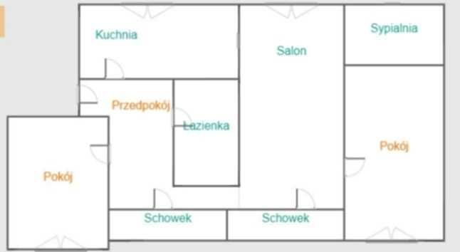 Mieszkanie 4-pokojowe Łódź Stoki. Zdjęcie 4