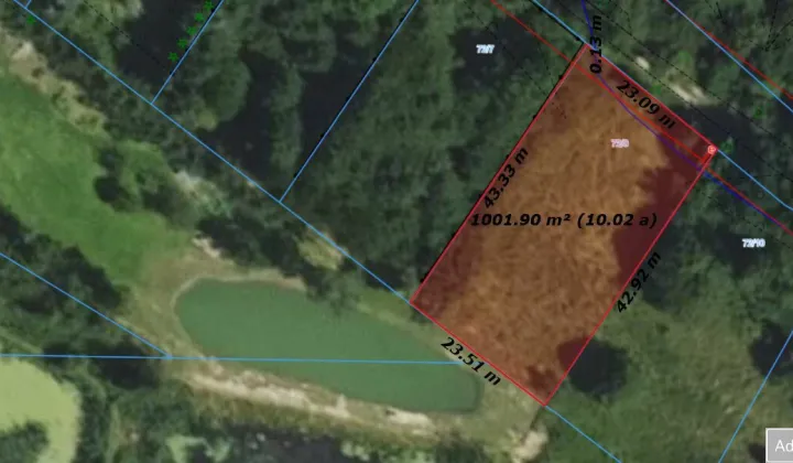 Działka rekreacyjna Zimnochy