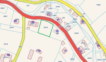 Działka budowlana Włosień