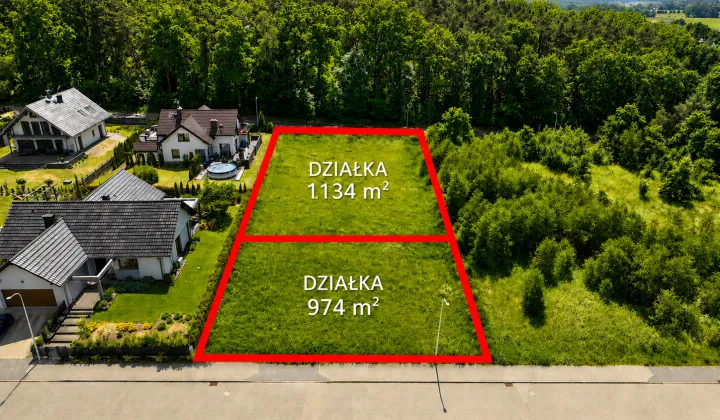 Działka budowlana Oborniki Śląskie Centrum, ul. Energetyczna