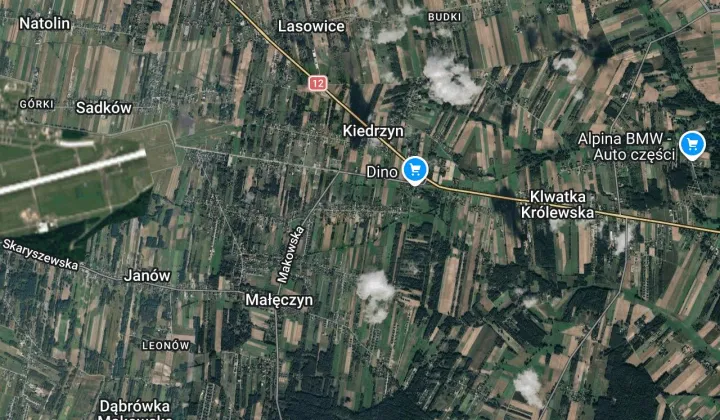 Działka budowlana Małęczyn, ul. Kościelna
