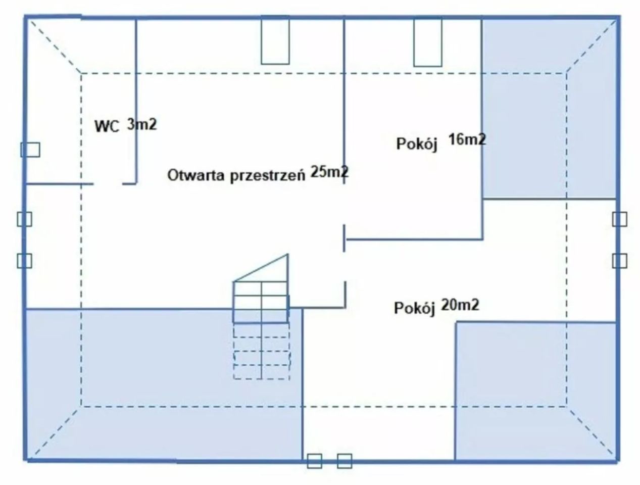 dom wolnostojący, 7 pokoi Długołęka. Zdjęcie 17