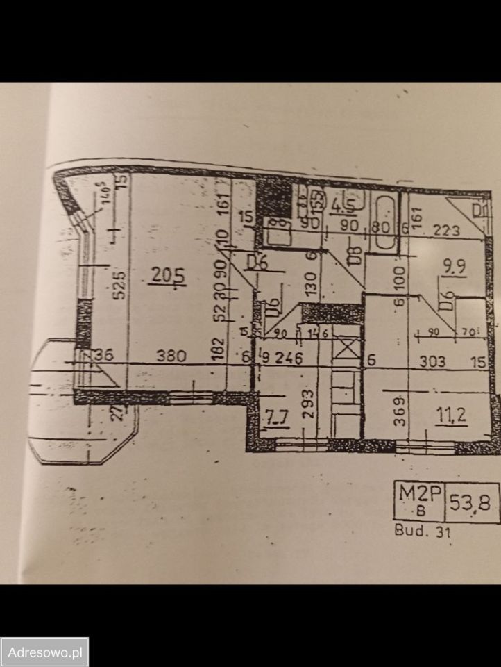Mieszkanie 2-pokojowe Gdańsk Orunia, ul. Kurierów Armii Krajowej. Zdjęcie 9