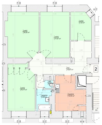 Mieszkanie 4-pokojowe Warszawa Ochota, ul. Wawelska. Zdjęcie 1