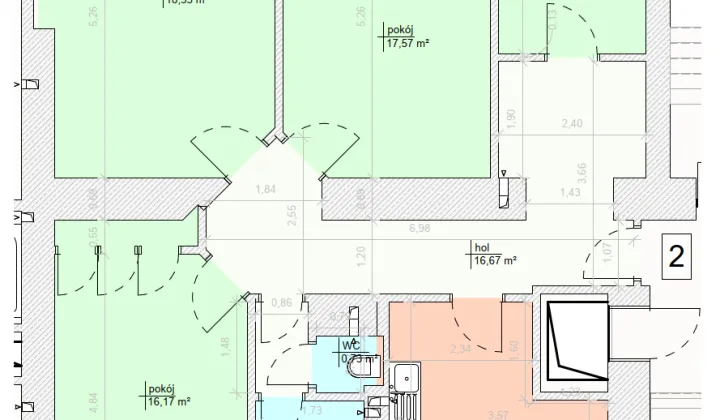 Mieszkanie 4-pokojowe Warszawa Ochota, ul. Wawelska