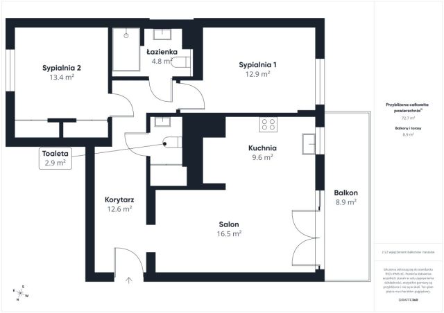 Mieszkanie 3-pokojowe Warszawa Praga-Południe, ul. Mińska. Zdjęcie 20