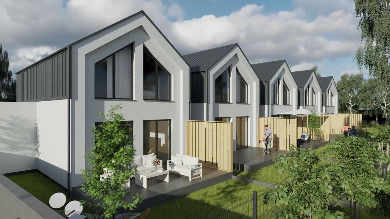 dom szeregowy, 3 pokoje Sarbinowo, ul. Letnia. Zdjęcie 6