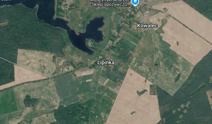 Działka inwestycyjna Lipinka, Lipinka