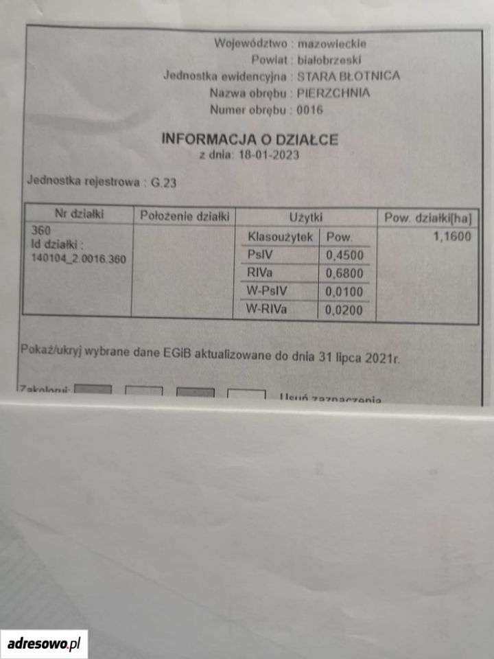 Działka rolno-budowlana Pierzchnia. Zdjęcie 3