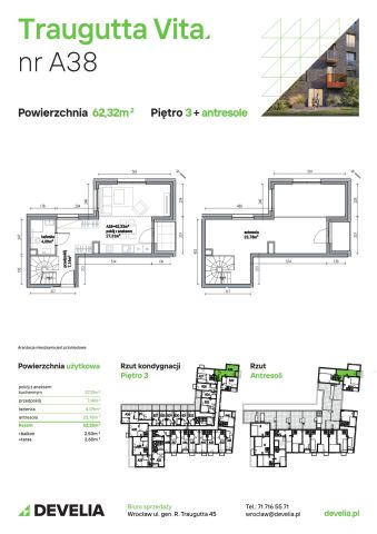 Mieszkanie 2-pokojowe Wrocław, ul. gen. Romualda Traugutta. Zdjęcie 6