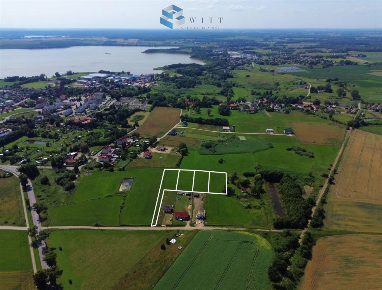 Działka budowlana Zalewo, ul. Zacisze. Zdjęcie 1