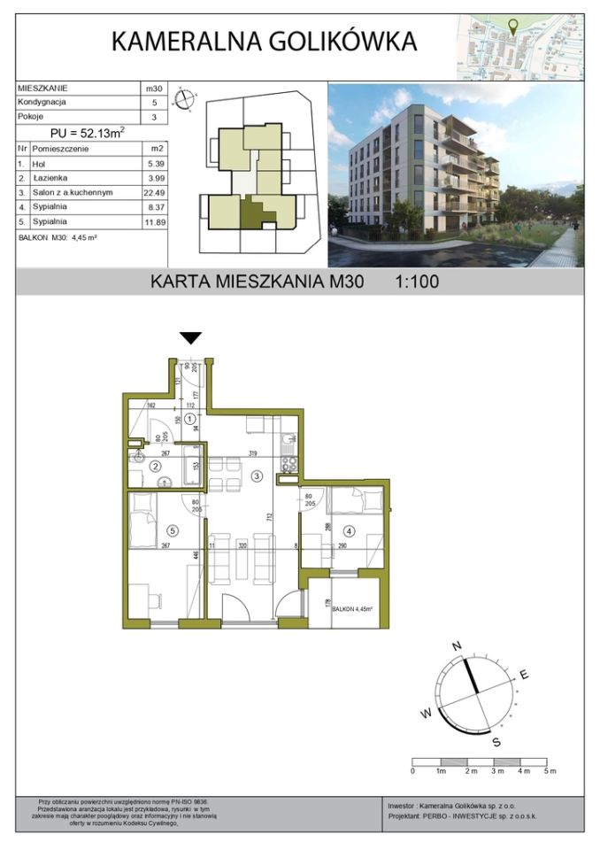 Mieszkanie 3-pokojowe Kraków Płaszów, ul. Golikówka. Zdjęcie 16