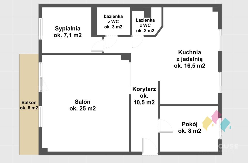 Mieszkanie 4-pokojowe Giżycko, ul. Królowej Jadwigi. Zdjęcie 28
