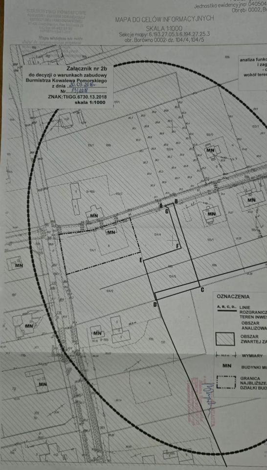 Działka budowlana Borówno. Zdjęcie 7