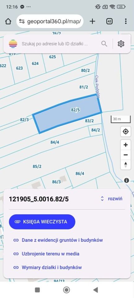 Działka rolno-budowlana Lednica Górna. Zdjęcie 8