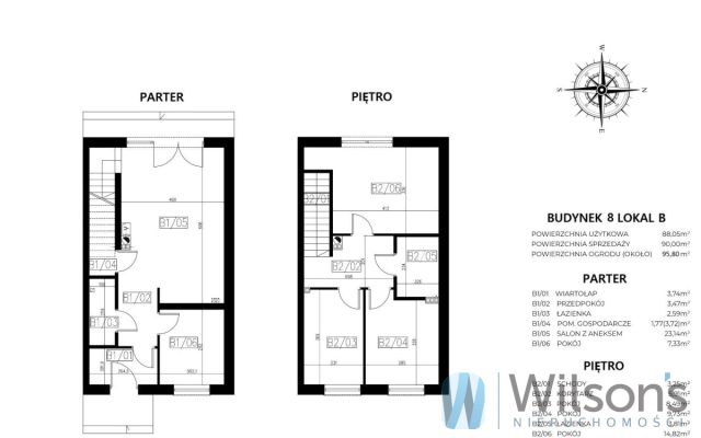bliźniak, 5 pokoi Jabłonowo. Zdjęcie 16