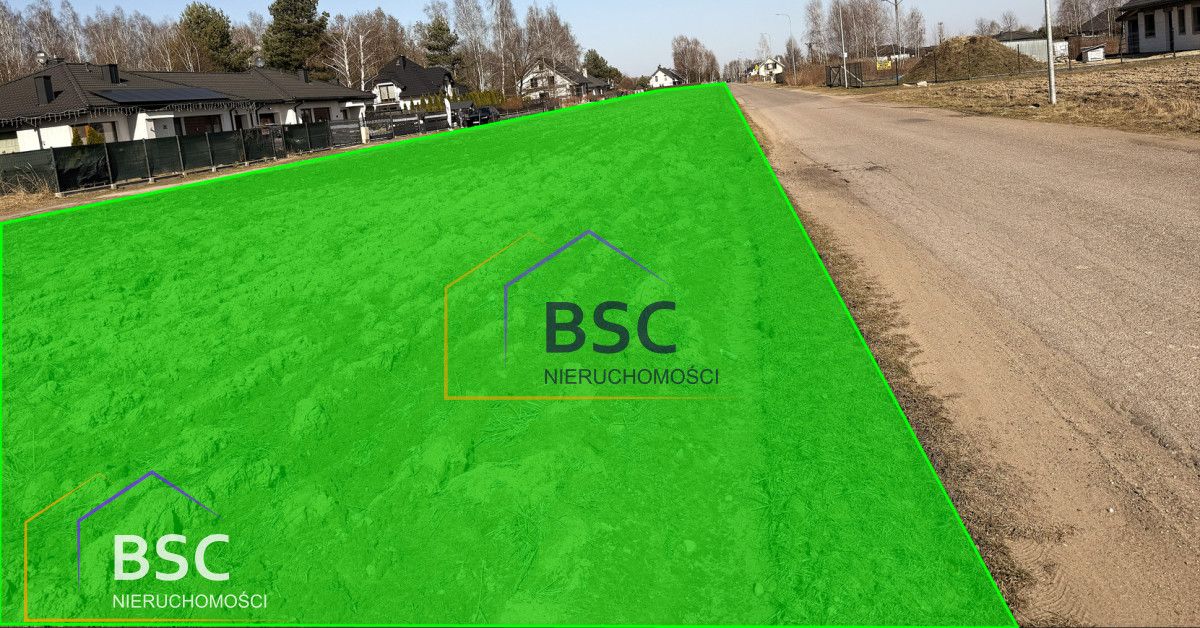 Działka inwestycyjna Skubianka, ul. Piękna. Zdjęcie 5