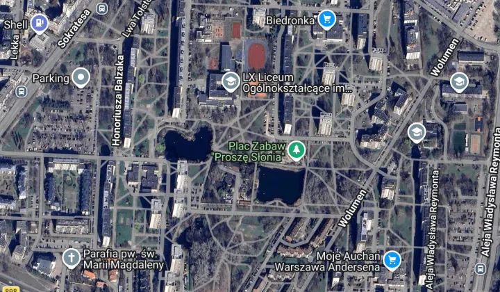 Mieszkanie 3-pokojowe Warszawa Bielany, ul. Williama Szekspira