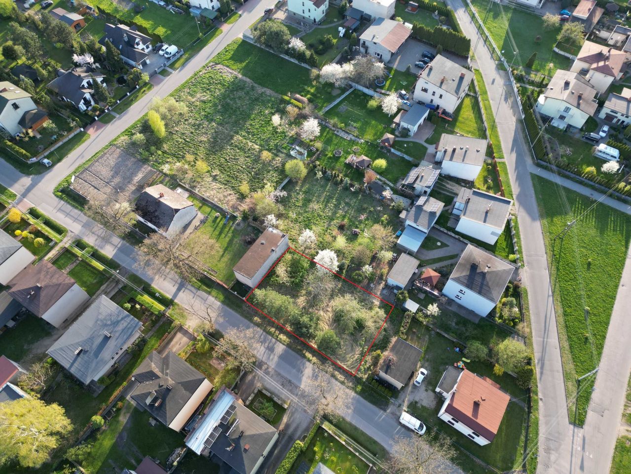 Działka budowlana Strzebiń, ul. Dębowa