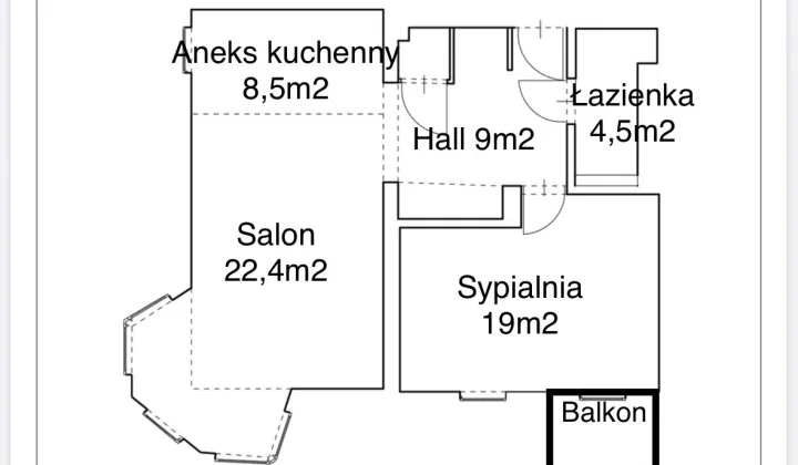 Mieszkanie 2-pokojowe Kraków Żabiniec, ul. Feliksa Konecznego
