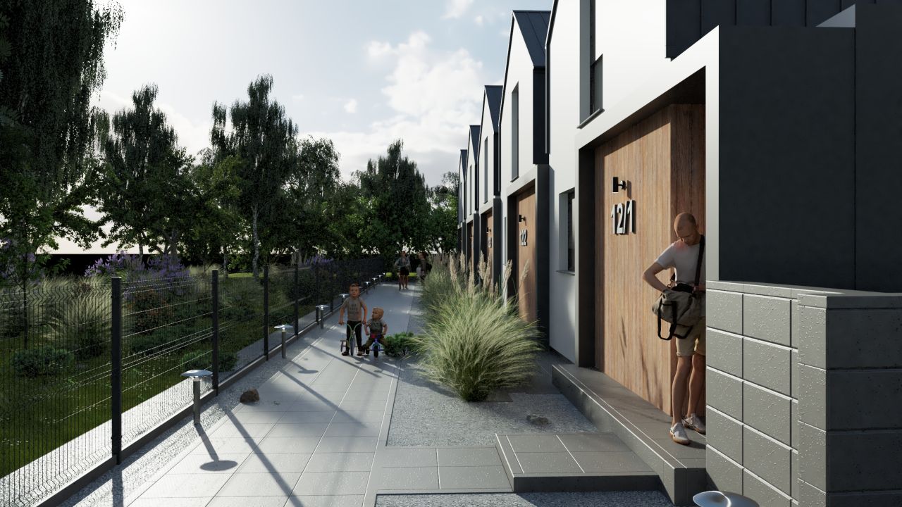 dom szeregowy, 3 pokoje Sarbinowo, ul. Letnia. Zdjęcie 7