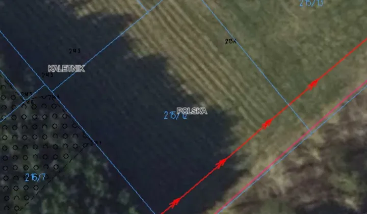 Działka budowlana Kaletnik, ul. Kościelna