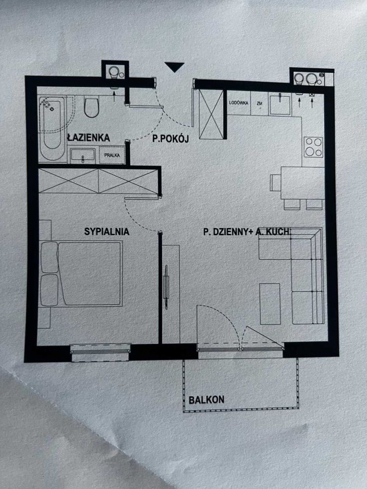 Mieszkanie 2-pokojowe Szczecin Pomorzany, ul. 9 Maja. Zdjęcie 8