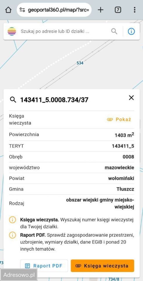 Działka budowlana Jasienica, ul. Łąkowa. Zdjęcie 4