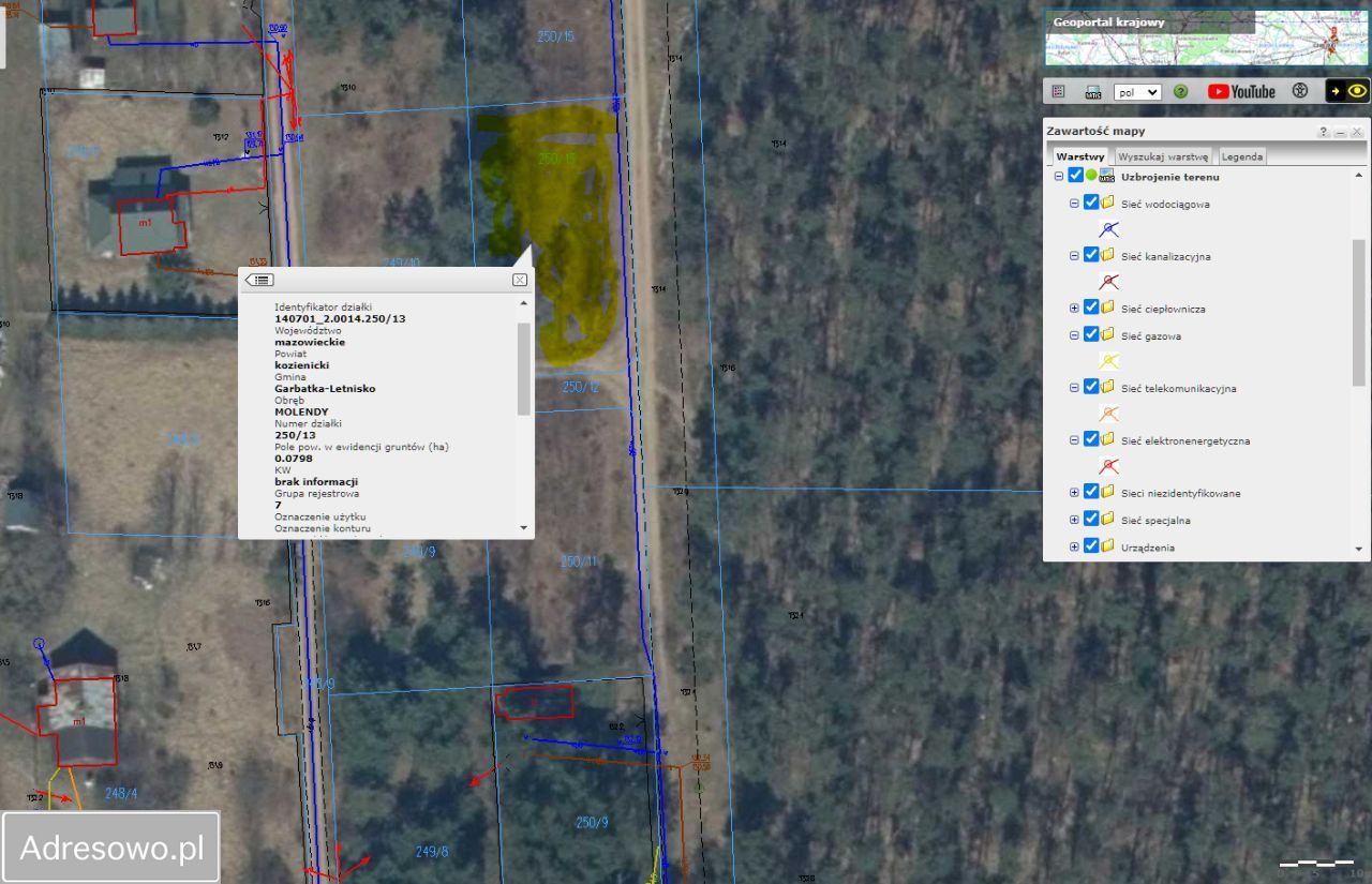 Działka rolno-budowlana Molendy. Zdjęcie 2