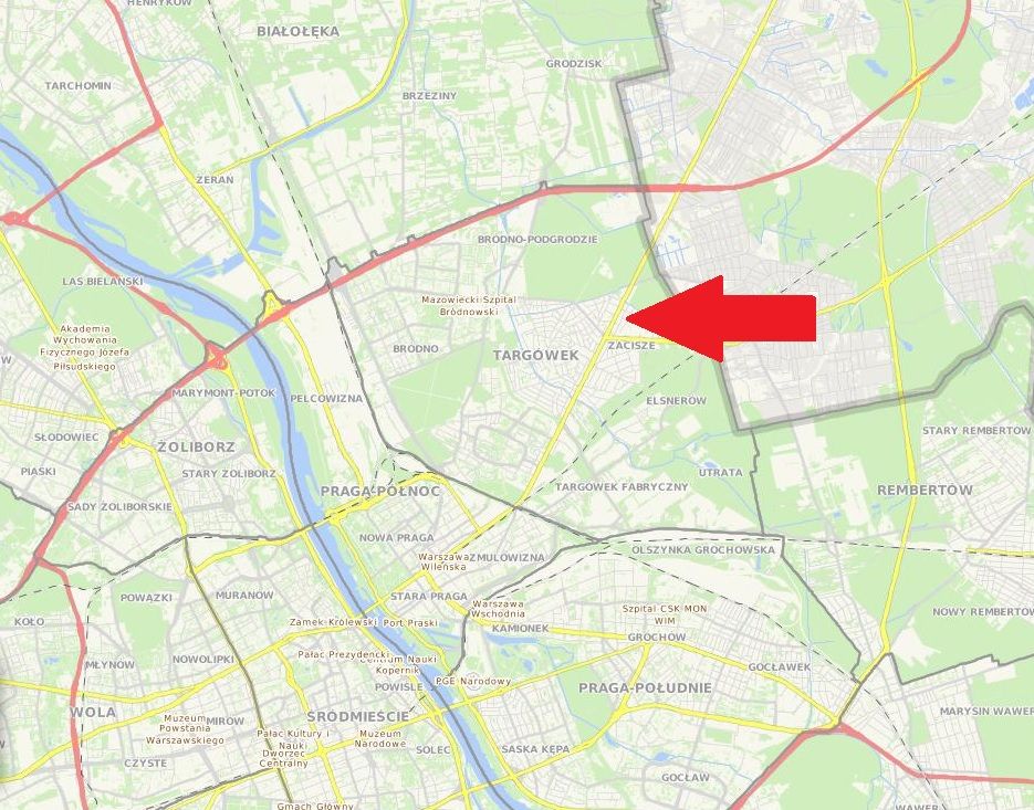 Działka inwestycyjna Warszawa Targówek, ul. Radzymińska. Zdjęcie 2