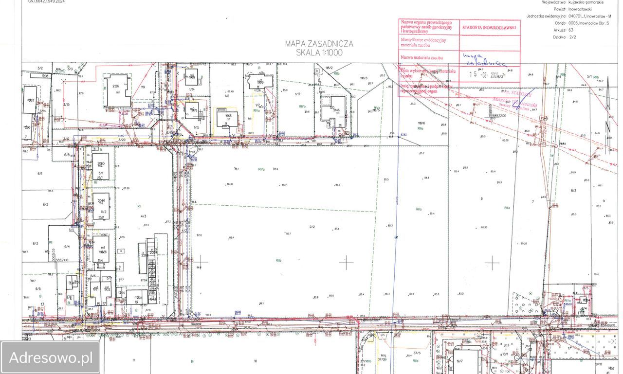 Działka inwestycyjna Inowrocław, ul. Okrężek. Zdjęcie 3
