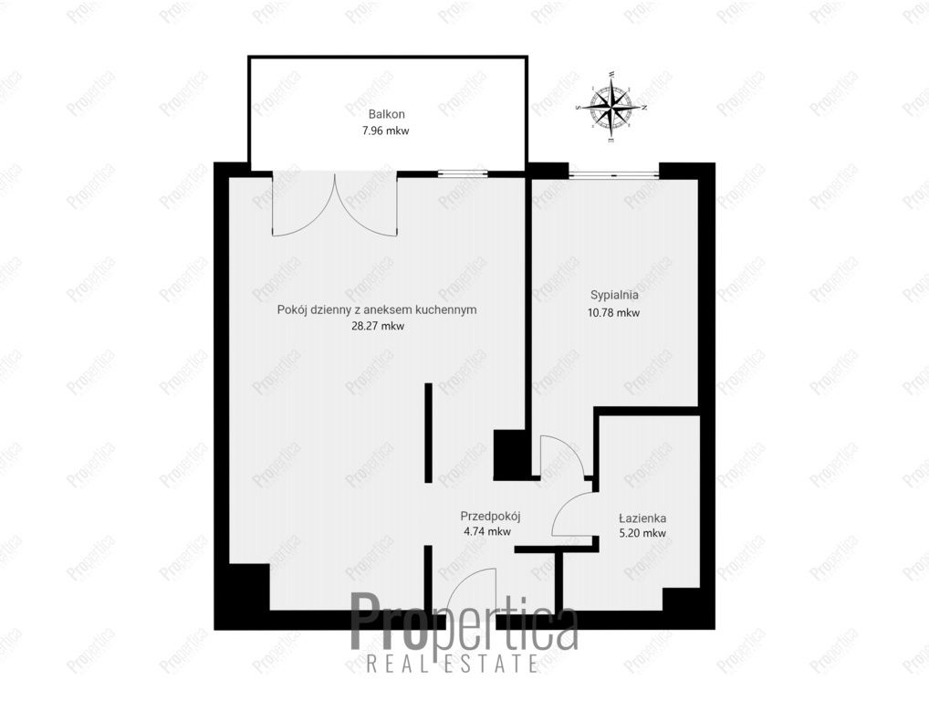 Mieszkanie 2-pokojowe Warszawa Wilanów, al. Rzeczypospolitej. Zdjęcie 15