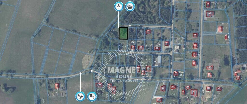 Działka budowlana Łęgi. Zdjęcie 3