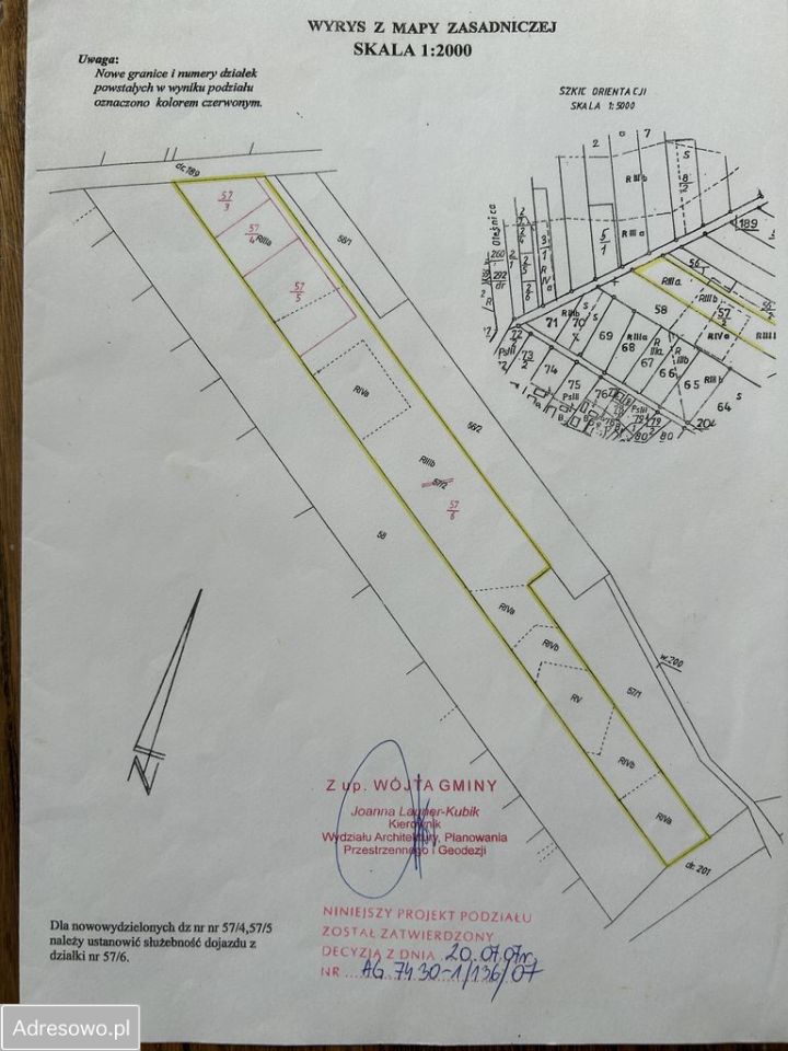 Działka budowlana Kątna, ul. Spacerowa. Zdjęcie 3