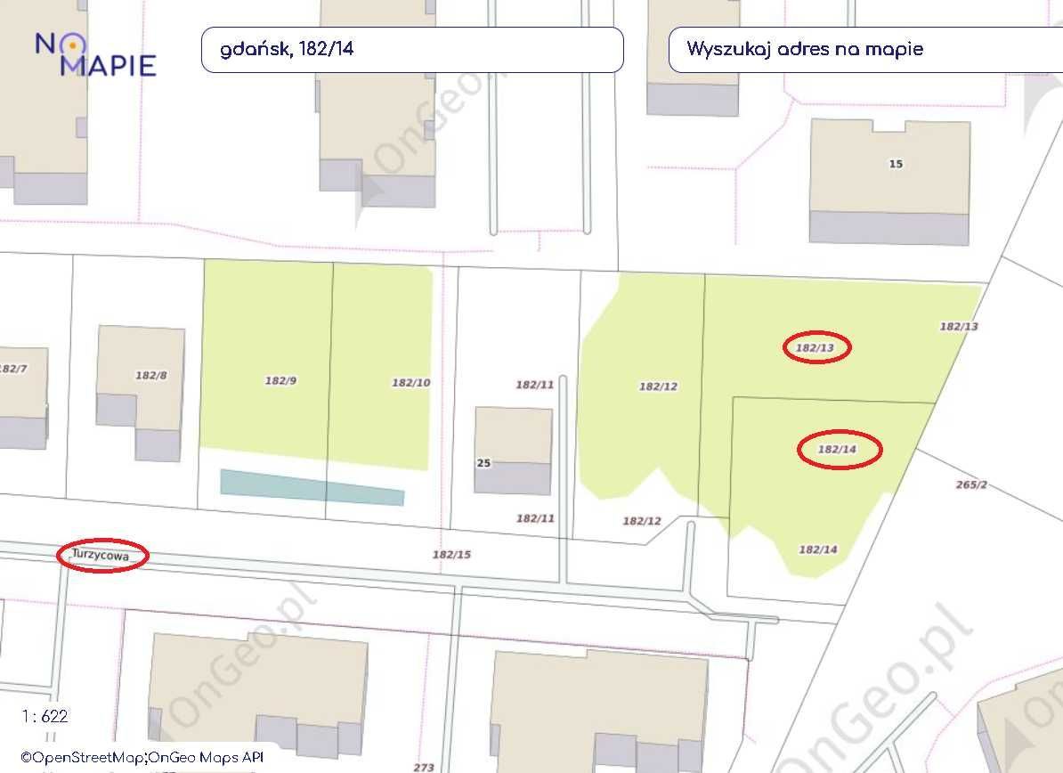 Działka budowlana Gdańsk Chełm, ul. Turzycowa. Zdjęcie 1