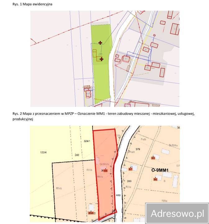 Działka budowlana Szreniawa. Zdjęcie 4